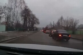 При таком стиле езды авария была лишь вопросом времени