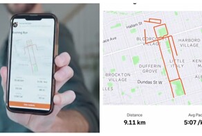 Мужчина создал анимацию танцующего человека из своих беговых маршрутов