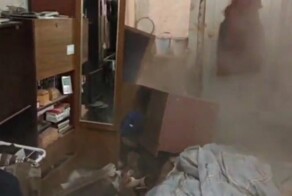 Печь провалилась под пол на глазах у мужчины