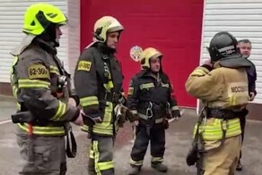 Самый маленький пожарный в России