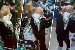 Раз, два, три — ёлочку сопри: парочка Гринчей украла праздник из магазина