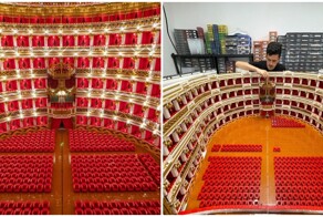 Мужчина воссоздал из конструктора точную копию оперного театра