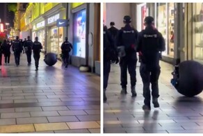 "Круглый Робокоп": в Китае начали использовать полицейские роботы