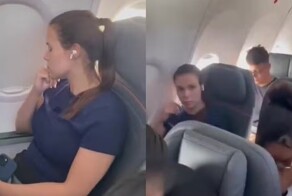 Девушка отказалась меняться местами в самолете с ребёнком