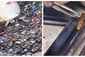 Как происходит добыча золота из старых телефонов