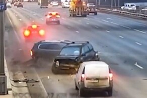 Гонки на МКАДе без умения рулить