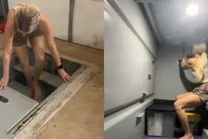 Режим выживания: женщина показала маленький бункер "Судного дня" под домом