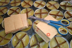 Как сделать окопную свечу