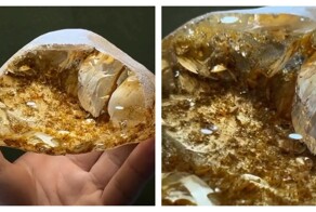 Шлифованный горный хрусталь