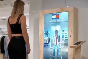 В Англии появилась первая виртуальная примерочная