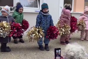 Самый "весëлый" мальчик на утреннике