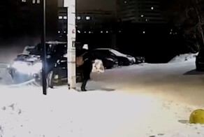 Зря время не теряли - пока ждали ДПС, хорошенько отпинали