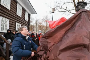 В Вологде открыли памятник Сталину