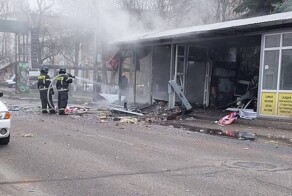 В Минеральных Водах взорвался ларёк с пиротехникой