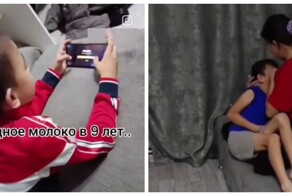 Мать всё&nbsp;ещё&nbsp;кормит грудью своего 9-летнего сына