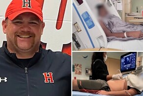 Тренер по футболу в качестве наказания заставил школьников отжиматься 400 раз