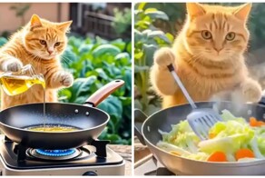 Если бы коты умели готовить