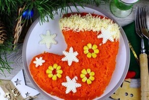 30 вариантов забавного оформления новогодних салатиков