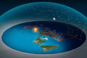 Сторонники плоской Земли побывали на краю земного диска и были очень удивлены