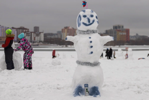 Фестиваль снежных фигур прошел в Новосибирске