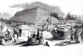 Большая оранжерея Чатсуорта