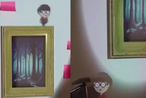 Художник использовал свою комнату в качестве уровня для игры