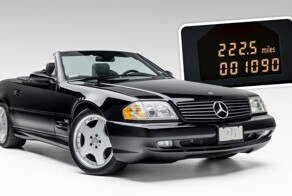 Практически новый Mercedes-Benz SL600 2001 года выставили на продажу