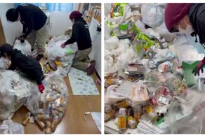 Уборка в доме одинокого японского айтишника