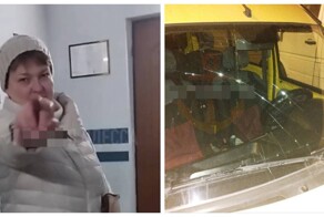 Женщина решила, что таксист везёт её насиловать, и разбила ему машину гитарой