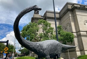 Динозавр Диппи – посвящение знаменитому филантропу