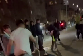 После концерта рэпера в Питере, случилась драка с несколькими участниками