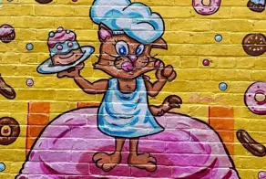 Кошачья аллея – необычный уличный арт-объект