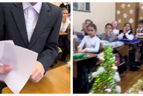 Учительница порадовала школьников