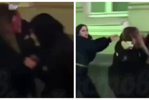 Девушки сцепились одновременно с цыганкой и женщиной в хиджабе