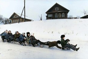 Ностальгические фотографии Советских зимних забав и просто интересных снимков