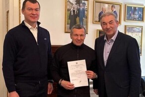 Телеведущий Владимир Соловьёв стал мастером спорта по стрельбе