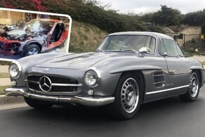 Mercedes-Benz SLK 320 превратили в 300 SL Gullwing