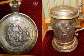 На таможне задержали мужчину, который пытался вывезти антикварную пивную кружку за 374 тысячи рублей