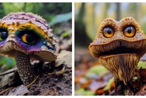 Грибы с глазами