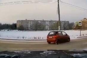 Девушка на Матизе устроила ДТП и пыталась скрыться