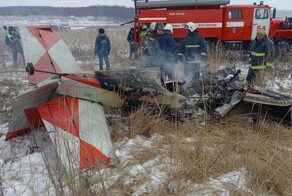 Крушение легкомоторного самолёта в Нижегородской области попало на видео