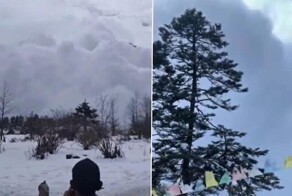 Снежная лавина накрыла лагерь туристов в Китае