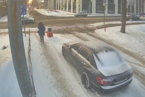 Автобус на полной скорости сбил пешехода