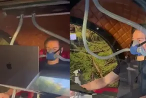 Биохакер переместил свой офис в барокамеру