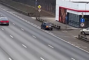 МКАД. Выезд не глядя в зеркала