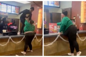 Женщина агрессивно отреагировала, осознав, что в её заказ не входят три порции картофеля фри