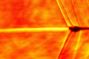 NASA показало на фото момент преодоления самолётом звукового барьера