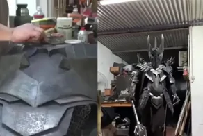 Мужчина сделал копию брони Саурона