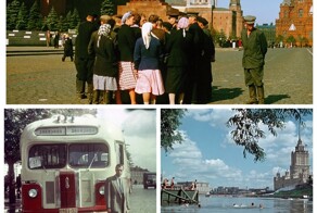 Прогулка по Москве 1956 года