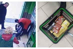 Вооруженный мужчина пытался похитить несколько плиток шоколада из магазина в Кудрово